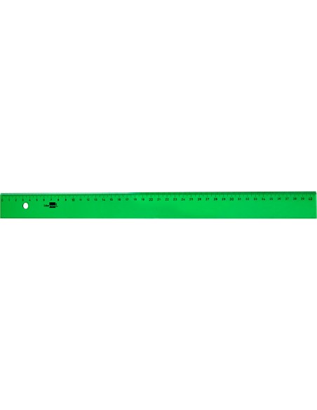 Regla liderpapel 40 cm acrilico verde