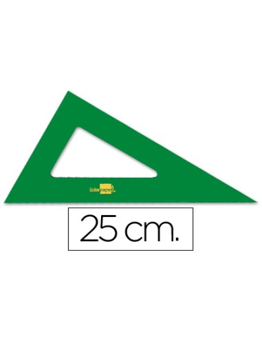 Cartabon liderpapel 25 cm acrilico verde