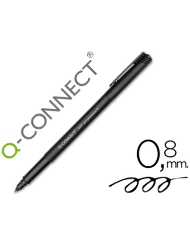 Rotulador q-connect retroproyeccion punta fibra...