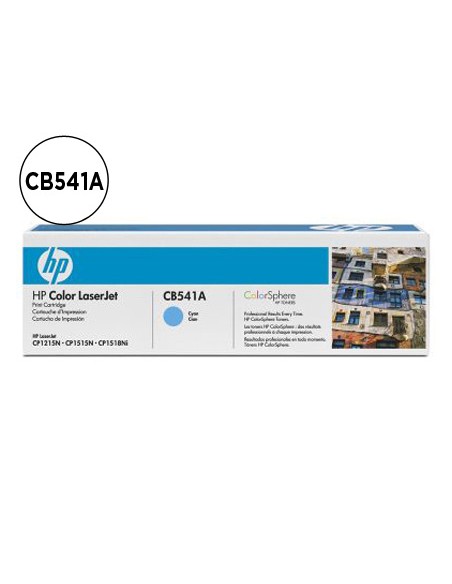 Toner hp cb541a color laserjet cp-1215/cp-1515/cp-1518 cian with colorsphere -1.400pag-