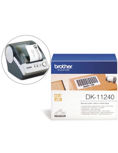 Etiqueta brother dk11240 para impresoras de...