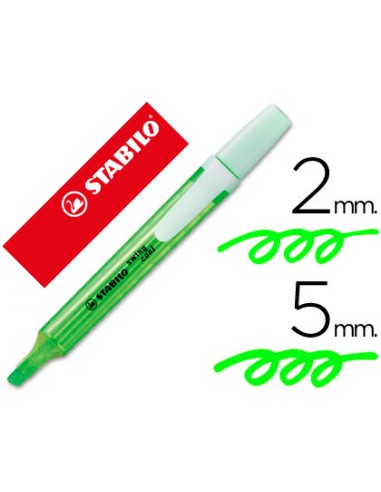 Rotulador stabilo marcador fluorescente swing...