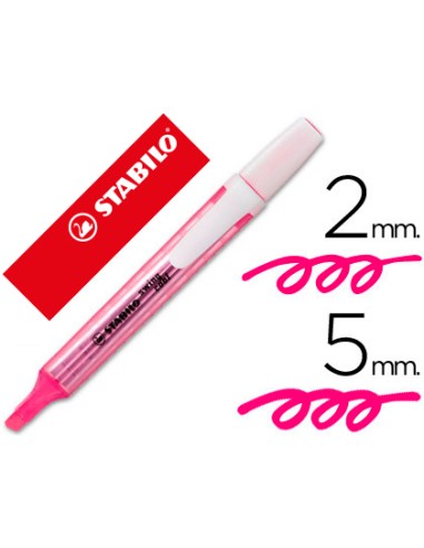Rotulador stabilo marcador fluorescente swing...