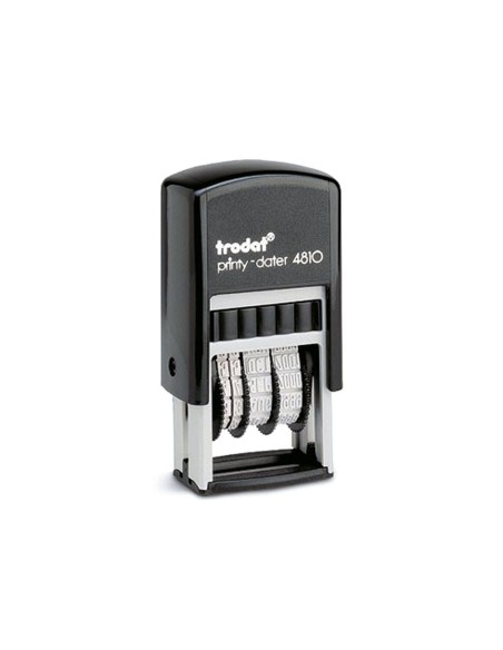 Fechador trodat printy entintaje automatico 3,8 mm color negro