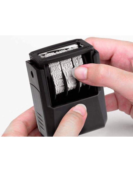 Fechador trodat printy entintaje automatico 3,8 mm color negro