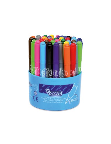 Rotulador jovi maxi 13 mm bote de 48 unidades...