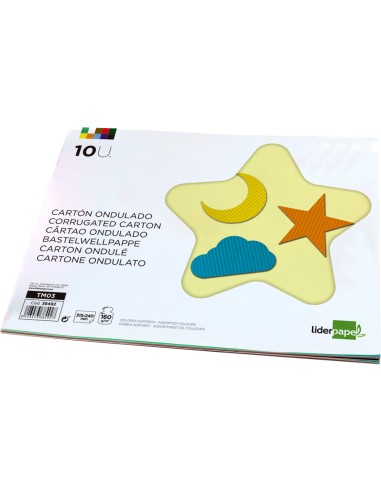 Bloc trabajos manuales liderpapel carton...