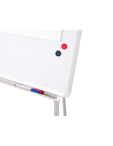 Pizarra blanca q-connect con tripode...