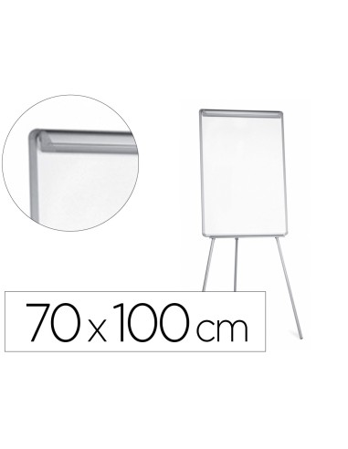 Pizarra blanca q-connect con tripode 70x100 cm...