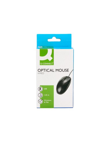 Raton q-connect optico 800 dpi usb 1,5 ghz...