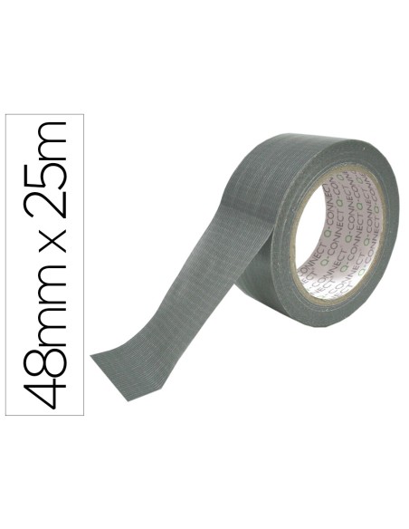 Cinta adhesiva q-connect americana 25 m x 48 mm super fuerte