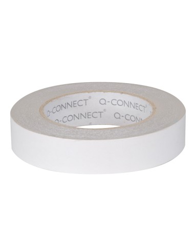 Cinta adhesiva q-connect doble cara 33 m x 25 mm