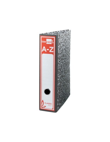 Archivador de palanca liderpapel a4 classic red...