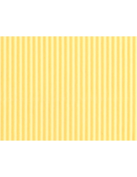 Carton ondulado liderpapel 50 x 70cm 320 g amarillo