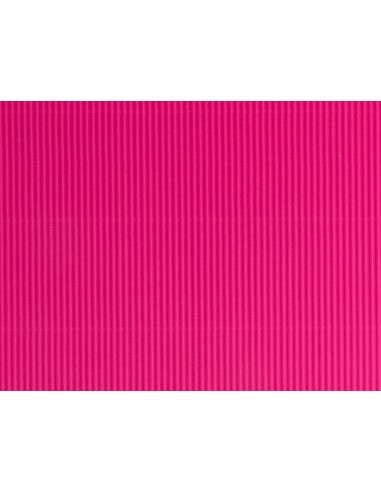 Carton ondulado liderpapel 50 x 70cm 320 g fucsia