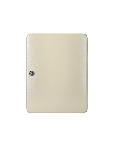 Armario metalico portallaves q-connect 370x280x80 mm para 140 llaves