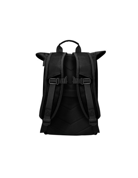 Mochila antartik roll pack waterproof enrollable gran capacidad negro 480x130x280mm