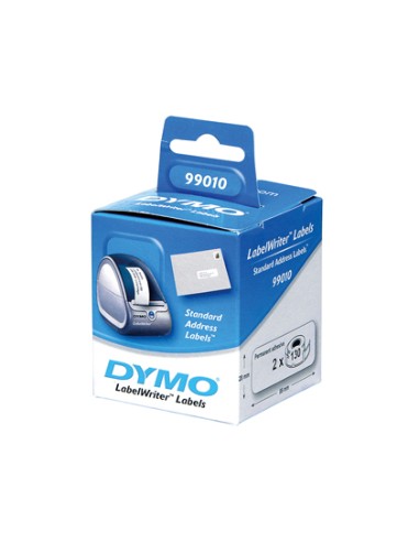 Etiqueta adhesiva dymo 99010 -tamaño 89x28 mm...