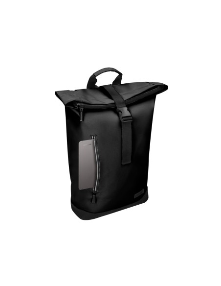 Mochila antartik roll pack waterproof enrollable gran capacidad negro 480x130x280mm