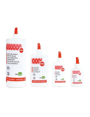 Pegamento cola blanca lavable liderpapel bote...