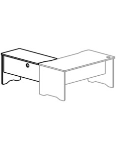 Ala para mesa rocada serie...