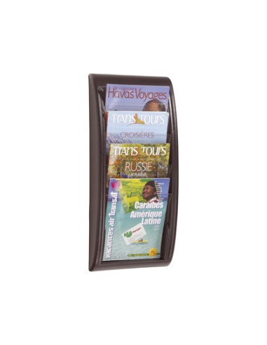 Expositor mural paperflow din a4 negro 4...