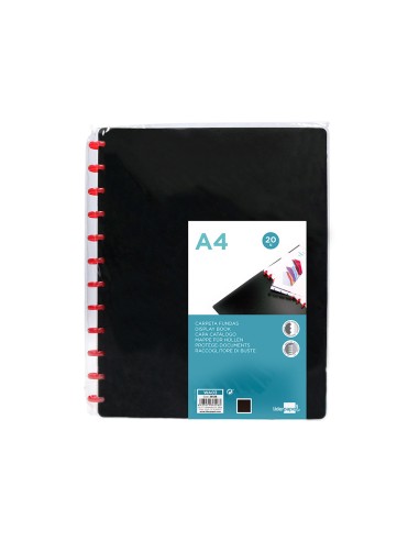 Carpeta liderpapel din a4 con 20 fundas...