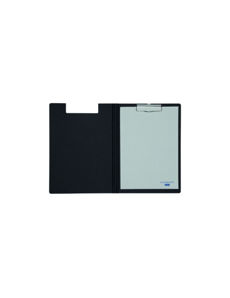 Portanotas maul balance din a4 carton reforzado 8 mm con pinza color negro