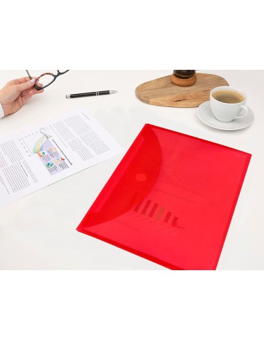 Carpeta liderpapel dossier a4 cierre de velcro...