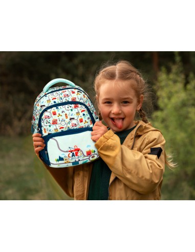 Mochila escolar liderpapel multibolsillo...