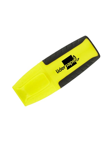 Rotulador liderpapel mini fluorescente amarillo