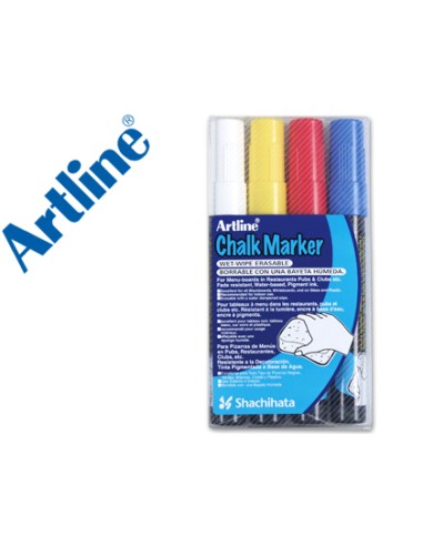 Rotulador artline pizarra verde negra epw-4-st...