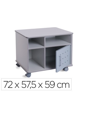 Mesa fotocopiadora rocada rd-4020 gris alta