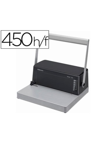 Encuadernadora para espiral fellowes esp-100...