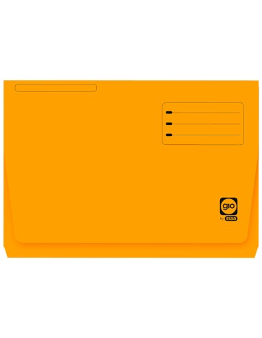 Subcarpeta cartulina gio folio pocket naranja...