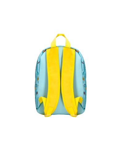 Mochila escolar liderpapel safari infantil azul...