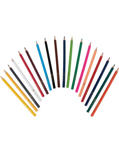 Lapices de colores liderpapel caja de 18...