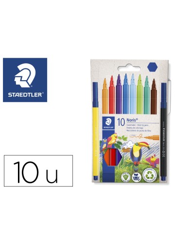 Rotulador staedtler noris 326 punta de fibra...