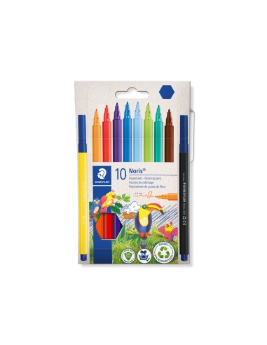 Rotulador staedtler noris 326 punta de fibra...