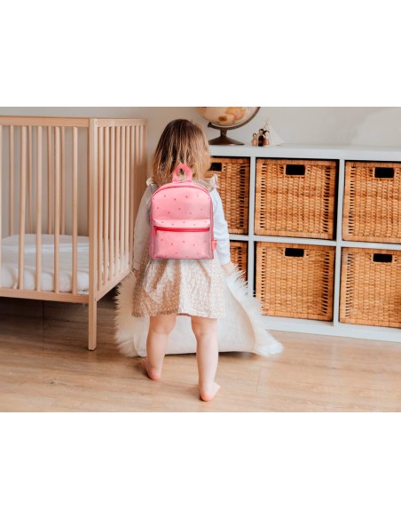 Mochila preescolar liderpapel kids rosa 250x115x210 mm