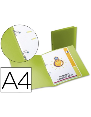 Carpeta liderpapel 2 anillas redondas mini 15...