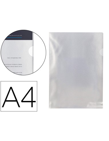 Carpeta dossier uñero plastico q-connect din a4...