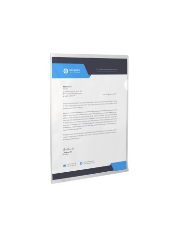Carpeta dossier uñero plastico q-connect din a4...