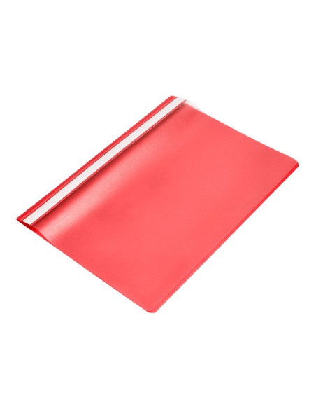 Carpeta dossier fastener plastico q-connect din a4 roja