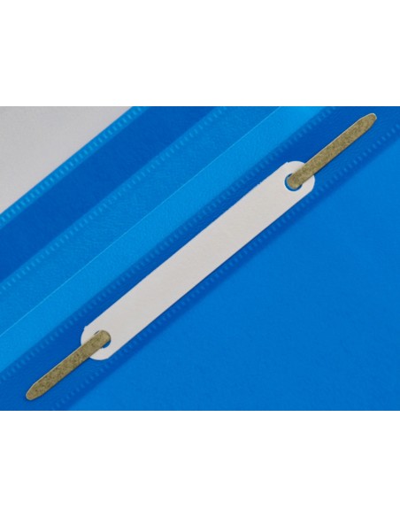 Carpeta dossier fastener plastico q-connect din a4 azul