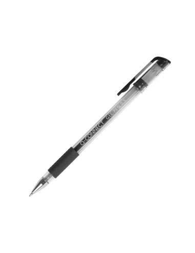 Boligrafo q-connect tinta gel negro 0,7 mm...