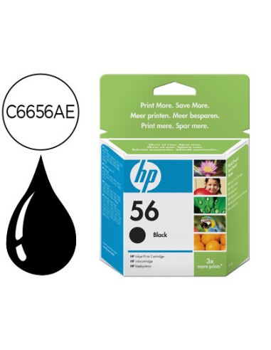 Ink-jet hp n.56 negro dj 450 5550 5152 5500...