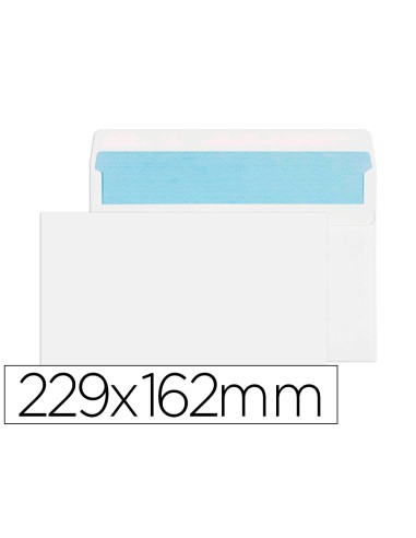 Sobre liderpapel n.11 blanco din c5 162x229...