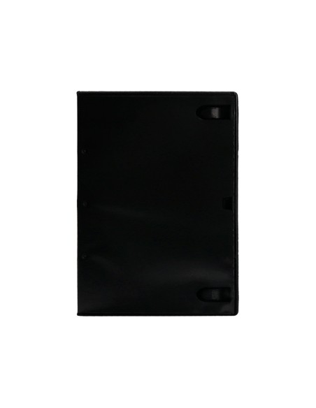 Caja dvd q-connect -con interior negro -pack de 5 unidades