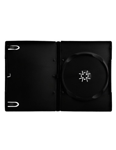 Caja dvd q-connect -con interior negro -pack de...